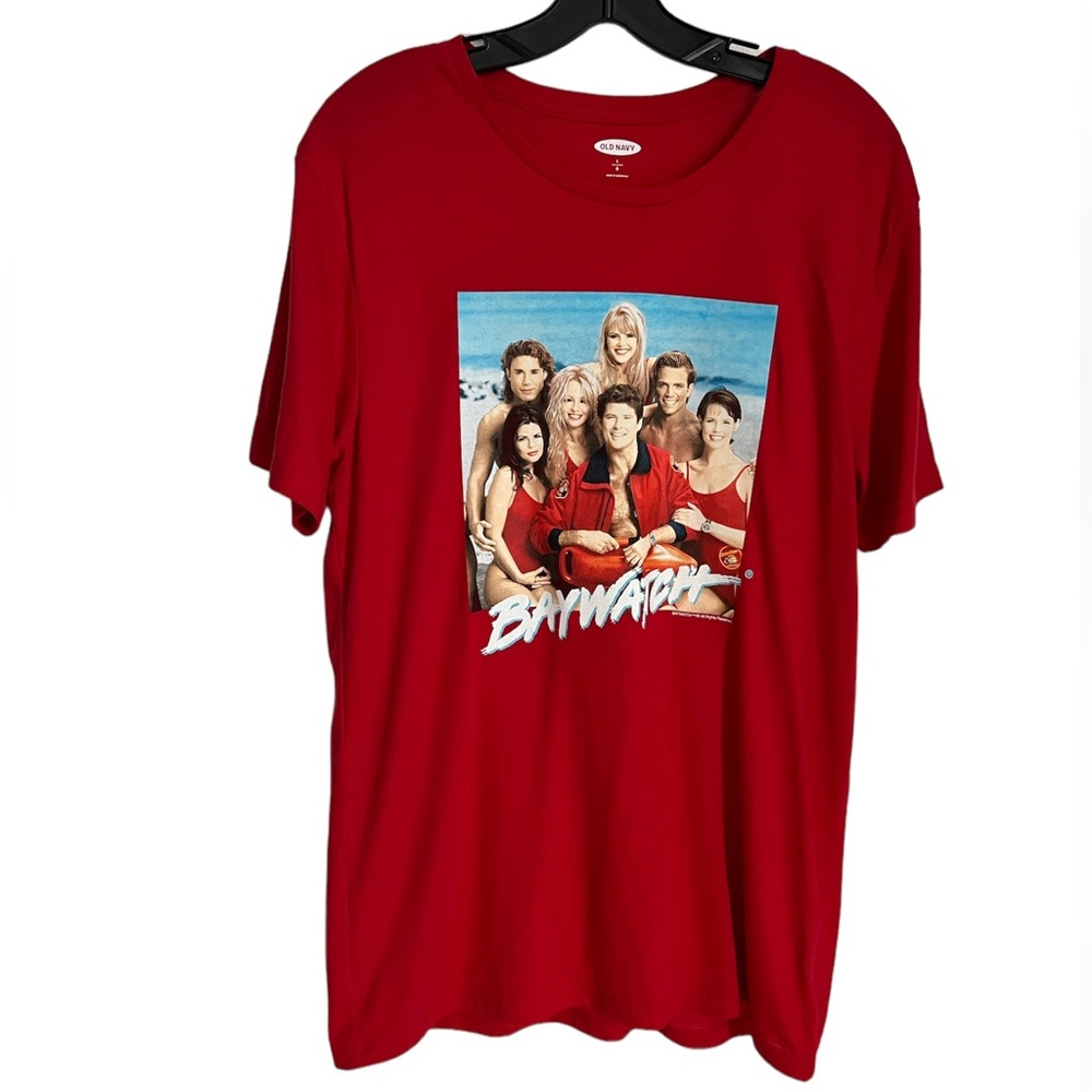 BAYWATCH CAST SCREEN PRINT T-SHIRT